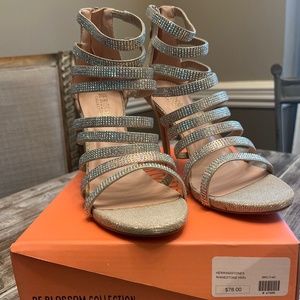 Rhinestone heels